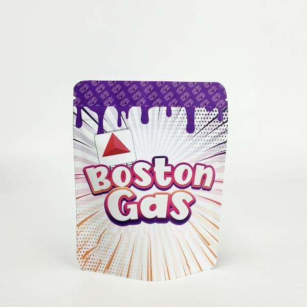Custom Design Digital Print 3.5 Zip Lock Mylar Bags Waterproof
