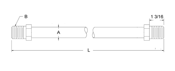 Extension Anchor Rod | HDG Guy Rod Coupling | IEEE C135.2 Extension Rod