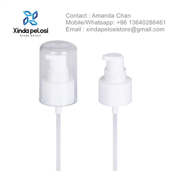 Завод Пластиковый Фундамент Бутылочный насос Кремообработка насос С крышкой для продажи