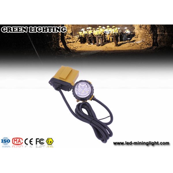 25000 Lux Portable Rechargeable LED Headlamp ATEX 2A Charger Big Battery Capacity