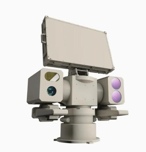 Sistema de seguridad y protección de radar EO/IR UAV integrado inteligente Detector anti-drones para búsqueda y detección