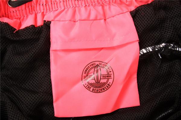 100% Poliestere Cool Color Blocked Mens Boardshorts