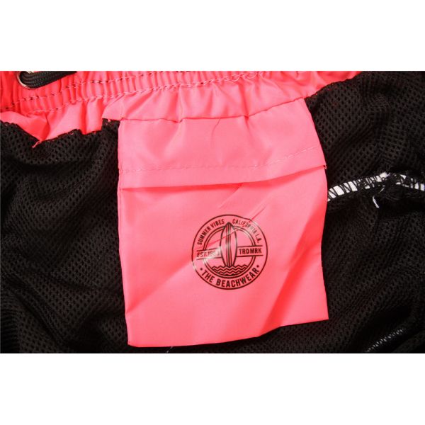 100% Poliestere Cool Color Blocked Mens Boardshorts