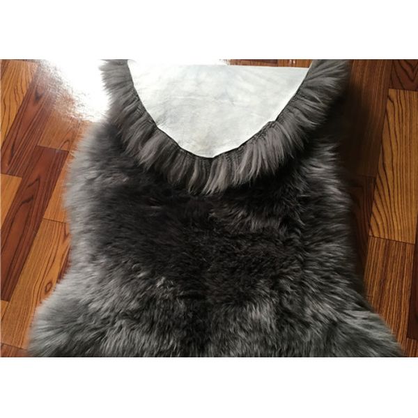 Длинное одеяло хода меха сливк шерстей, одеяло 60 кс 90км хода одиночной шубнины черно-белое