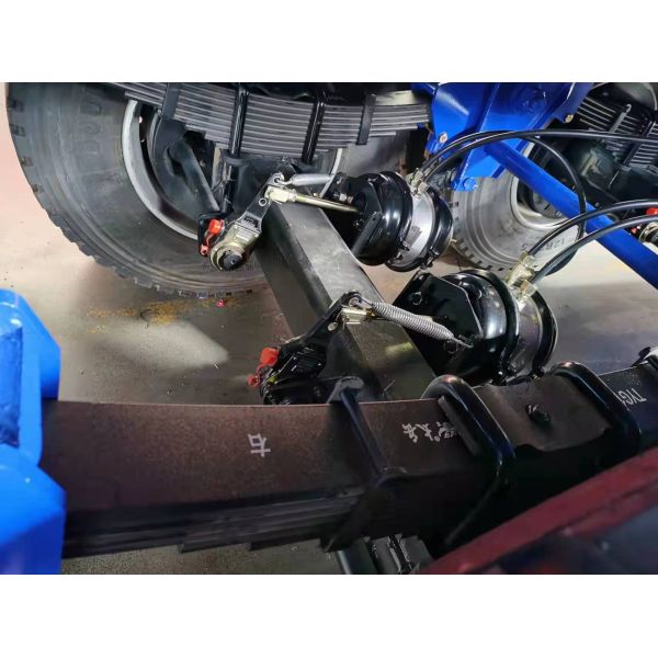 3 Axles Flat Truck Semi Trailers 80 Tons Flatbed Trailer Container