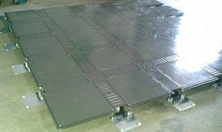 Fireproof and dustproof Steel Raised Floor Convenient dismounting and repeated use