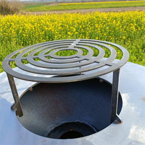 Outdoor corten Steel BBQ Grill Garden Metal Charcoal Fire Pit BBQ Grill