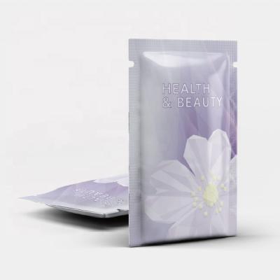 Saco de empacotamento de empacotamento cosmético da máscara protetora dos cuidados com a pele do zíper Sealable do saco de plástico de VMPET