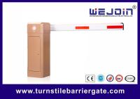 vitesse de la porte de sécurité de boom de barrière de stationnement de voiture de porte de barrière de bras de 6m 1-2s/3-5s réglable