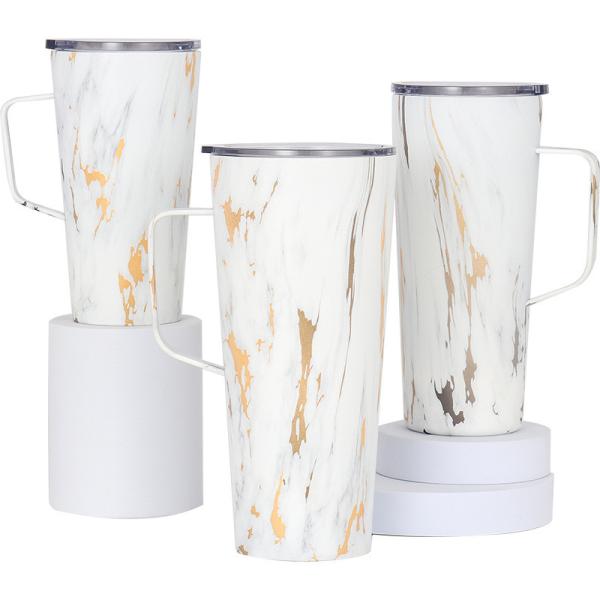 12oz Egg Shape Thermal Stainless Steel Cups Bulk Insulated Coffee Cups With Lids