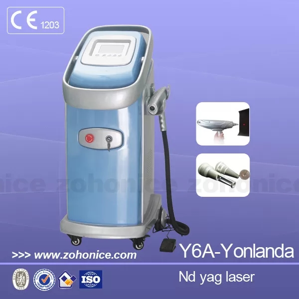 2000 Mj Q Switched Nd Yag Laser Tattoo Removal Machine Professional Beauty Device