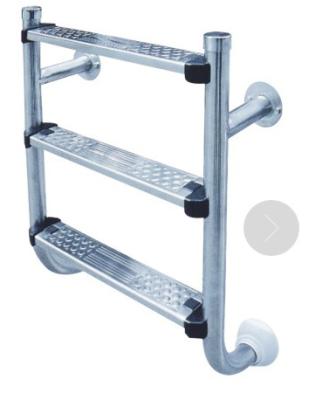 3 escada de aço inoxidável da piscina de etapas 1.2mm 316