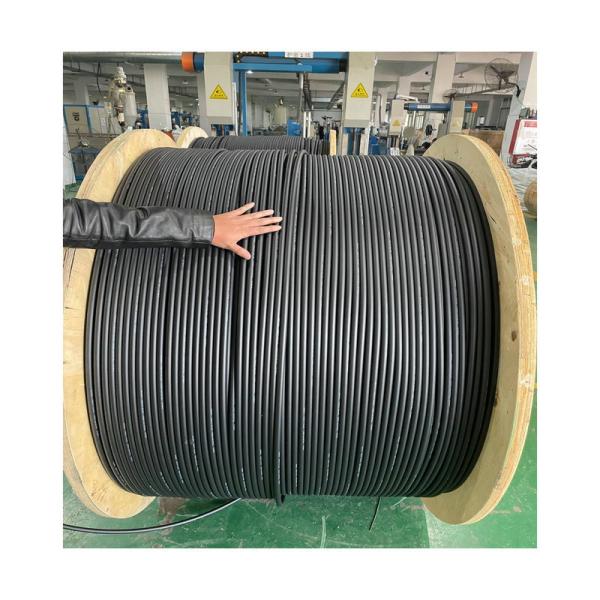 Câble à fibres optiques extérieur non métallique à tube lâche GYFTY 24 fibres