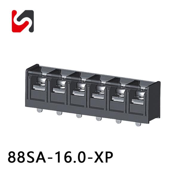 Copper Barrier Strip Connector PA66 Plastic UL94V-0 600V 65A 16.0mm Pitch