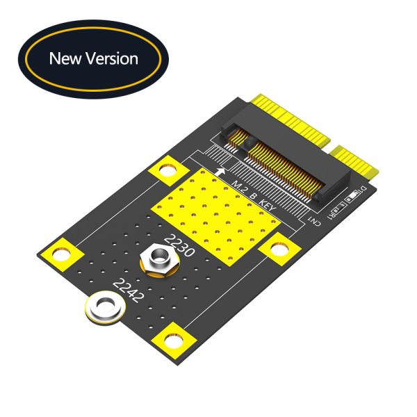 OEM MSATA To M.2 NGFF Key B Adapter For 2230 2242 SSD Card