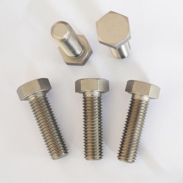Polished Galvanized Stud Bolts , 316 Stainless Steel Lag Bolts Size M3-M36