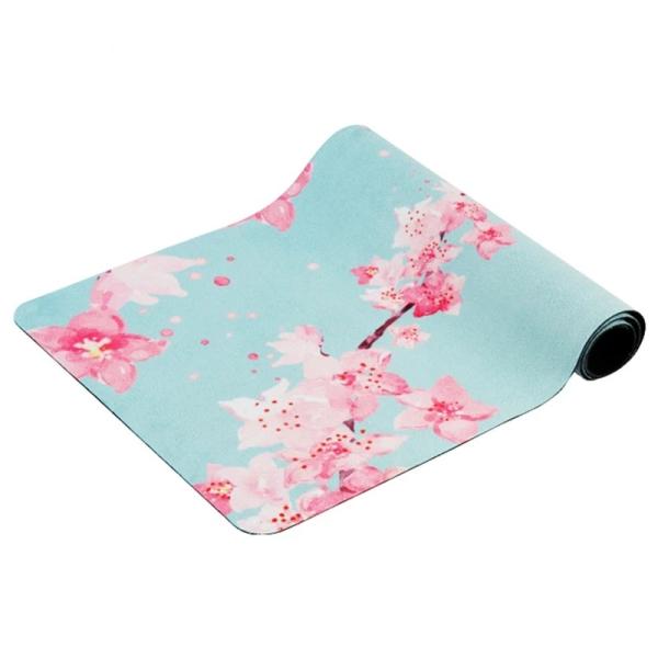 Suede Anti-Slip Exercise Mat, Gymnastics Mats, Suede/ Microfiber Hot Yoga mats, Color printed yoga mat manufacture
