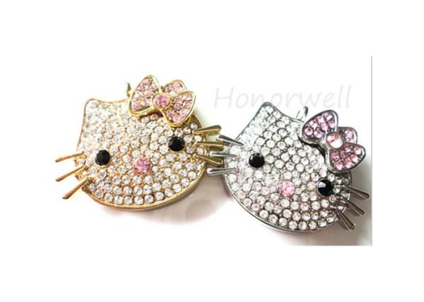 Jewelry  Hello Kitty Fancy USB Flash Pen Drive 8gb For Wedding Gift
