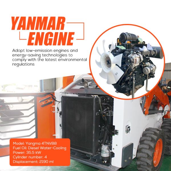 Hot Sale Cheap Price Skid Steer Track Loader Mini Skid Steer Stump Grinder For Sale