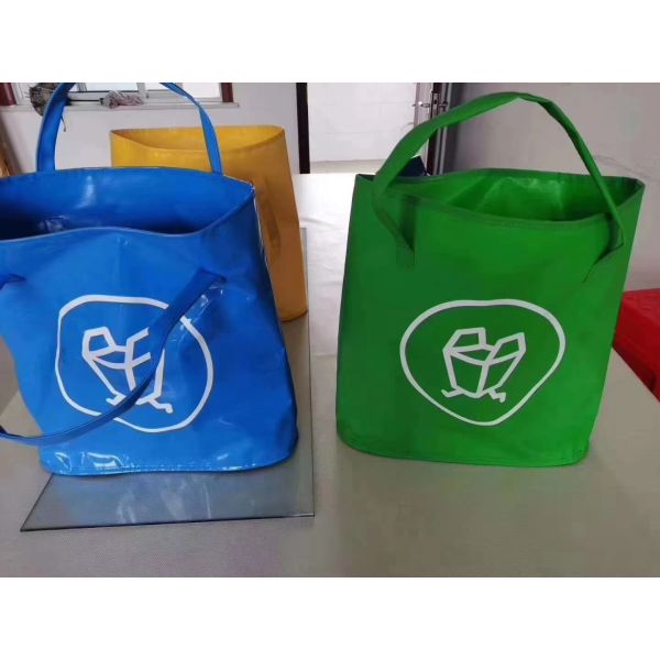 100m Length Waterproof PVC Tarpaulin For Recyclable Bags