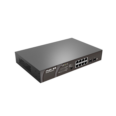 110W Power Supply 8-port RG-ES110GD-P V2 RG-ES110GDS-P Gigabit POE Access Network Switch