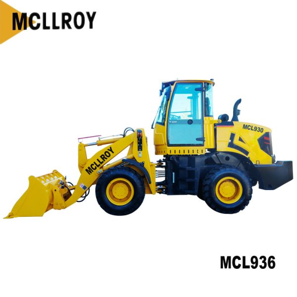 Mini Articulating Wheel Loader , Front Loader Shovel With Supercharged Engine