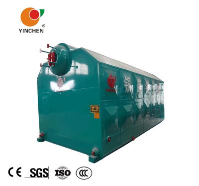 Double Drum Biomass Fired Steam Boiler Coal Burning Steam Output 4-20 T/H SZL Series