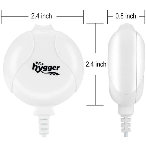Quiet Mini 1.5W Air Pump For 10 Gallon Tank