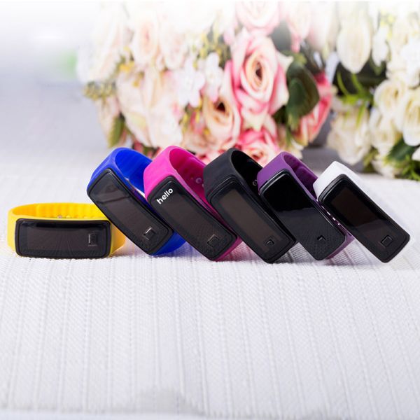 Led Light Bracelet Children Watch Silicone Rubber Wristband Watch