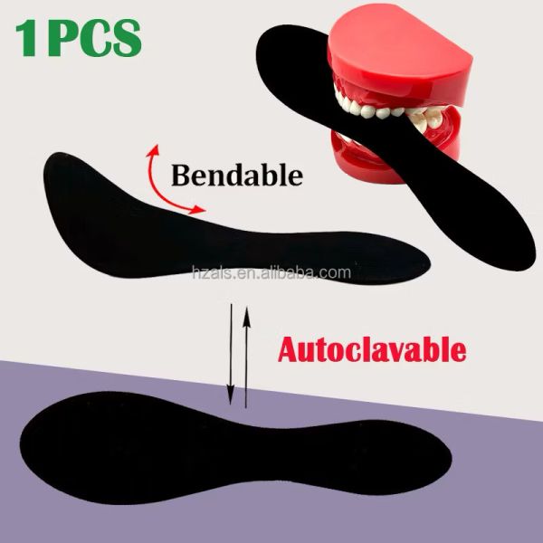 Dentiste professionnel Autoclavable Silicone Contraste photographique Contraste oral doux Contrasteur de fond Carton de photographie Durée de conservation 2 ans