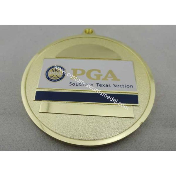 PGA Southern Texas Section Iron / Brass / Copper Medal with Synthetic Enamel, Zinc alloy Die Casting