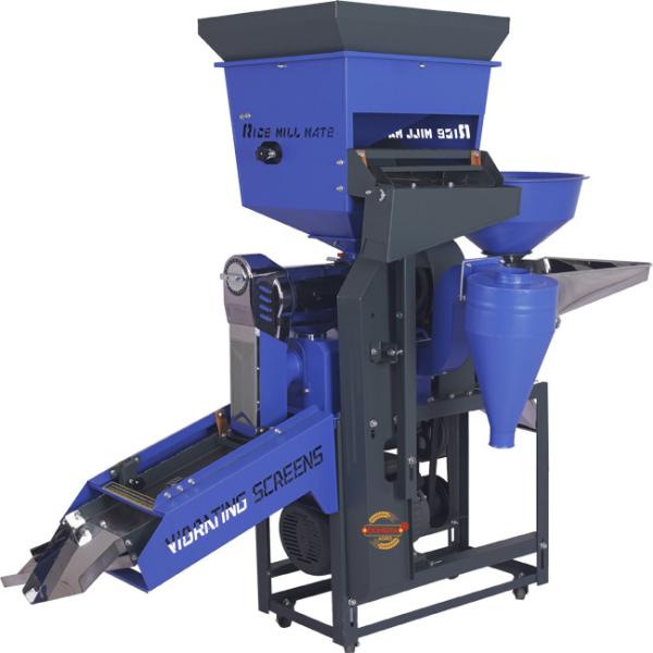 DONGYA AGRO 6N2025 Pro Max 7 en 1 combiné machine de broyage au riz avec vibration, nettoyeur, tri, broyage de la farine
