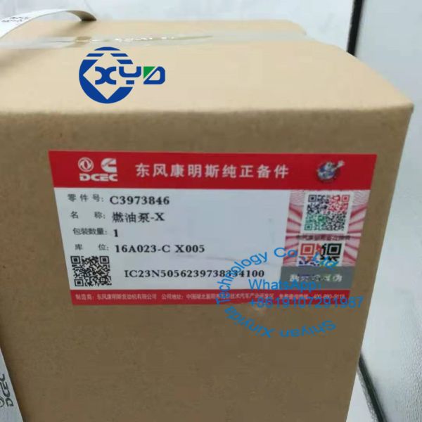 High Pressure Fuel Injection Pump 3973846 for Cummins 4B3.9-G2 4B 4BT 4BTA 6B 6BT 6BTA