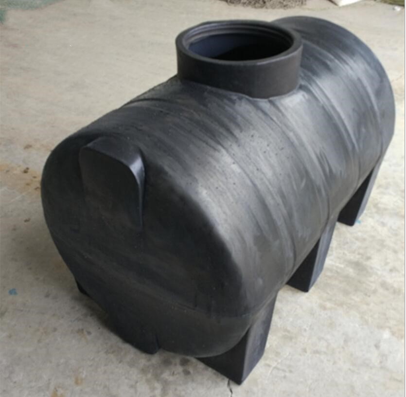 Horizontal Plastic Water Storage Containers With Legs Polyethylene Reservoir 500Litre