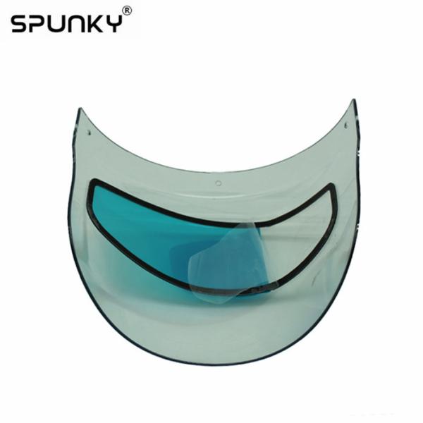 Customized PC Material Fog Resistant Film Rainproof For Motorcycle Helmet