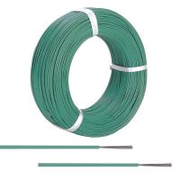 La mesure ETFE de la couleur verte 18 a isolé le fil pour l'éclairage de LED