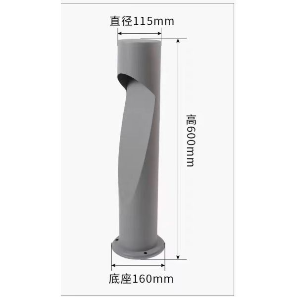 Waterproof Minimalist Landscape Lighting LED Garden Lights for Villas Gardens Parks & Courtyards