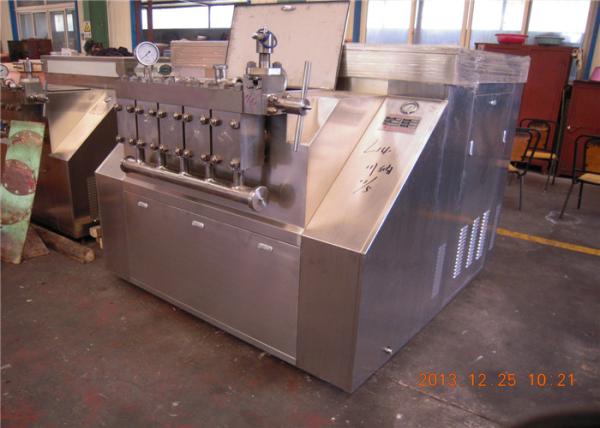 Large Capacity Dairy Homogeniser Machine 10000 L/H 40 Mpa 132 KW