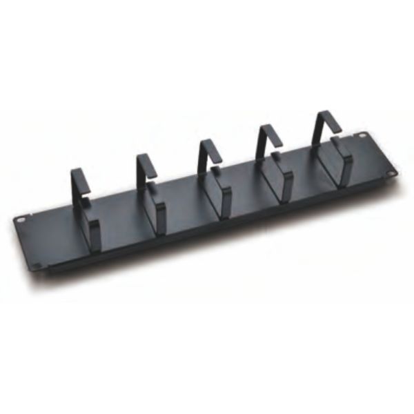 1U/2U Capacity Cable Manager with SPCC Cold Rolled Steel and Black Color for Rack Cable Management in Data Centers