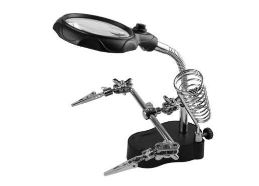 軽量 ディア 3 インチ スタンド付き拡大鏡