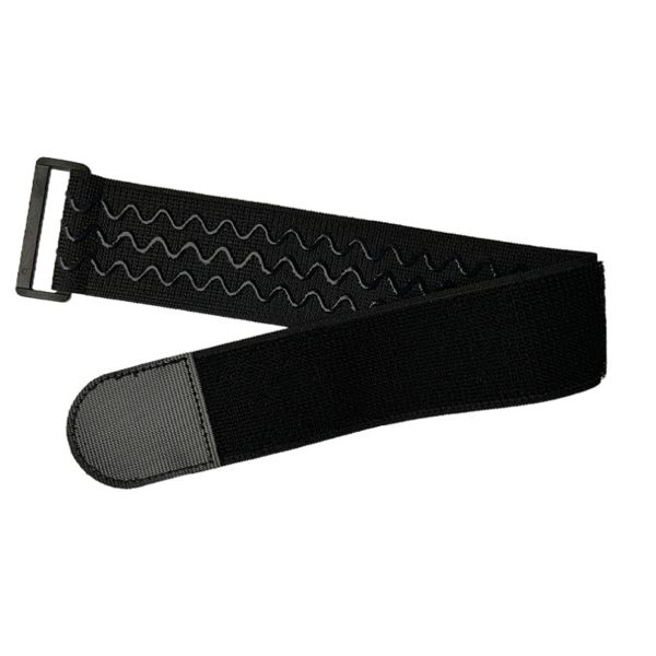 DANSKY Adjustable Wave Rubber Non-Slip Self-Adhesive Elastic Strap with Buckle Hook and Loop Fastener
