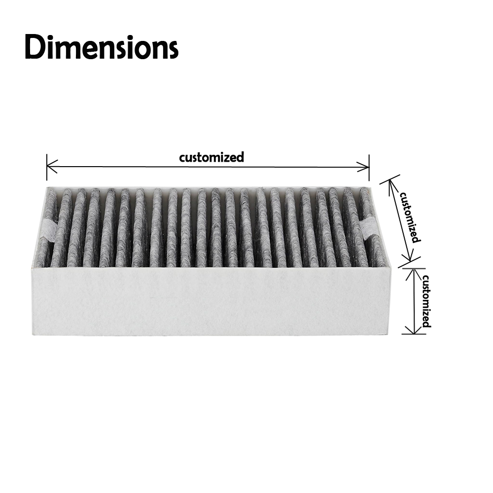 High Efficiency Smoke Removal Eco-Friendly Air Purifier Filter and Range Hood Carbon Filter