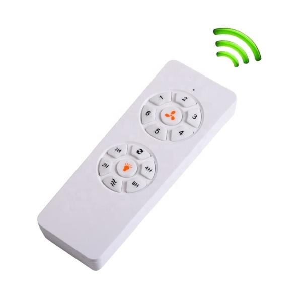 Indian Orient Style Remote Control White Color False HFBH Ceiling Fan