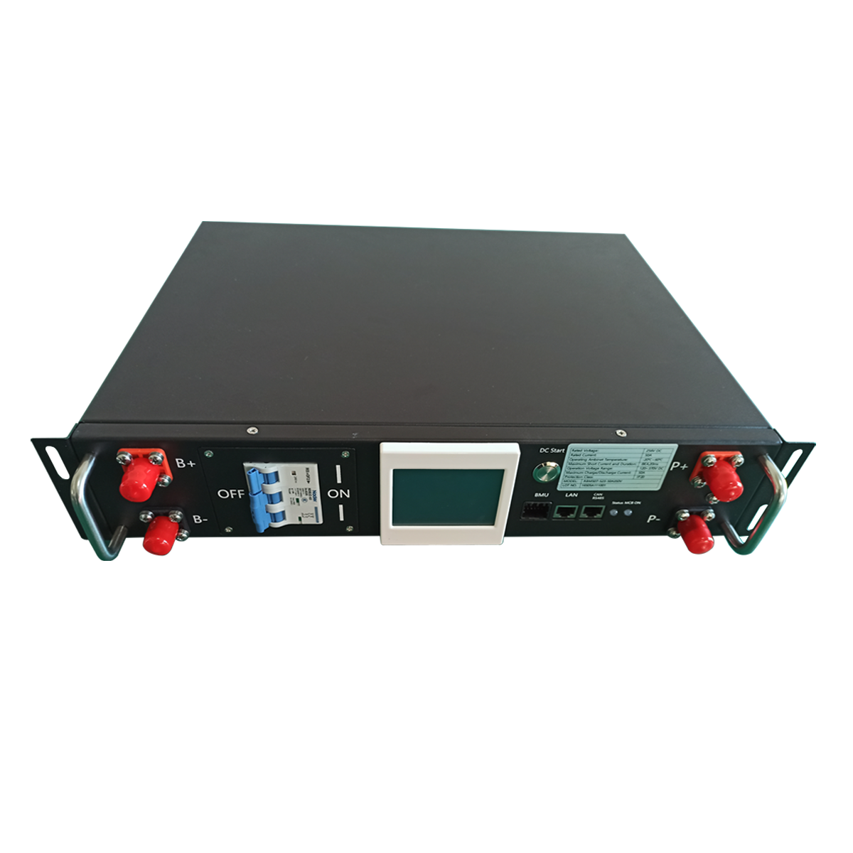 ESS Солнечное высоковольтное BMS Общее решение 192V 50A с 15S BMU
