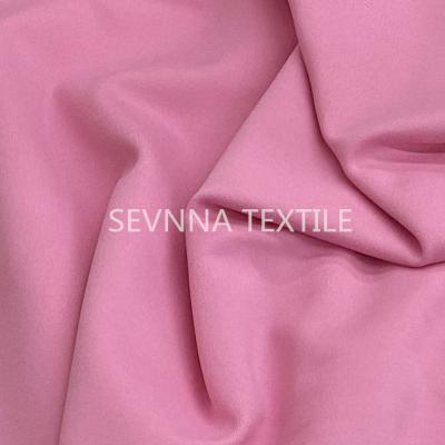 Pink Fiber Activewear Knit Fabric 2 Way Elastane Mesh Cycling Wear