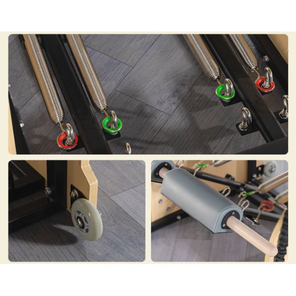 Aluminum Alloy Home And Commercial Fitness Equipment Women'S Shaping Core Bed Pilates Stable Step Chair