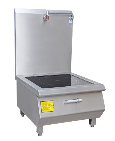 печка супа ряда индукции 8KW SS304/201 рекламы электромагнитная с одиночными горелками
