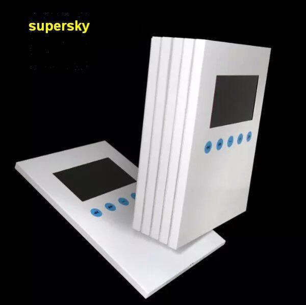 Digital Promotional Video Brochure Built In Speaker / Rechargeble Battery