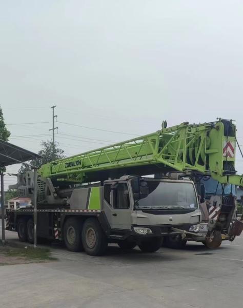Used Truck Mounted Crane 80 Tonne Mobile Crane 2019 Model Zoomlion ZTC800V552