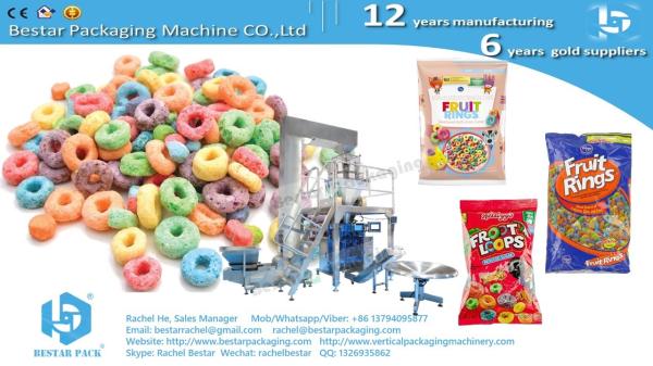 Food factory bulk packing machine with weighing scale BSTV-550AZ